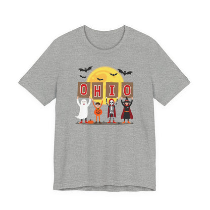 Halloween sports fan Tee, Fun T-Shirt for Fall, Unisex Short Sleeve Shirt, Spooky Season Apparel, Halloween Party Outfit, Gift for Halloween [...]