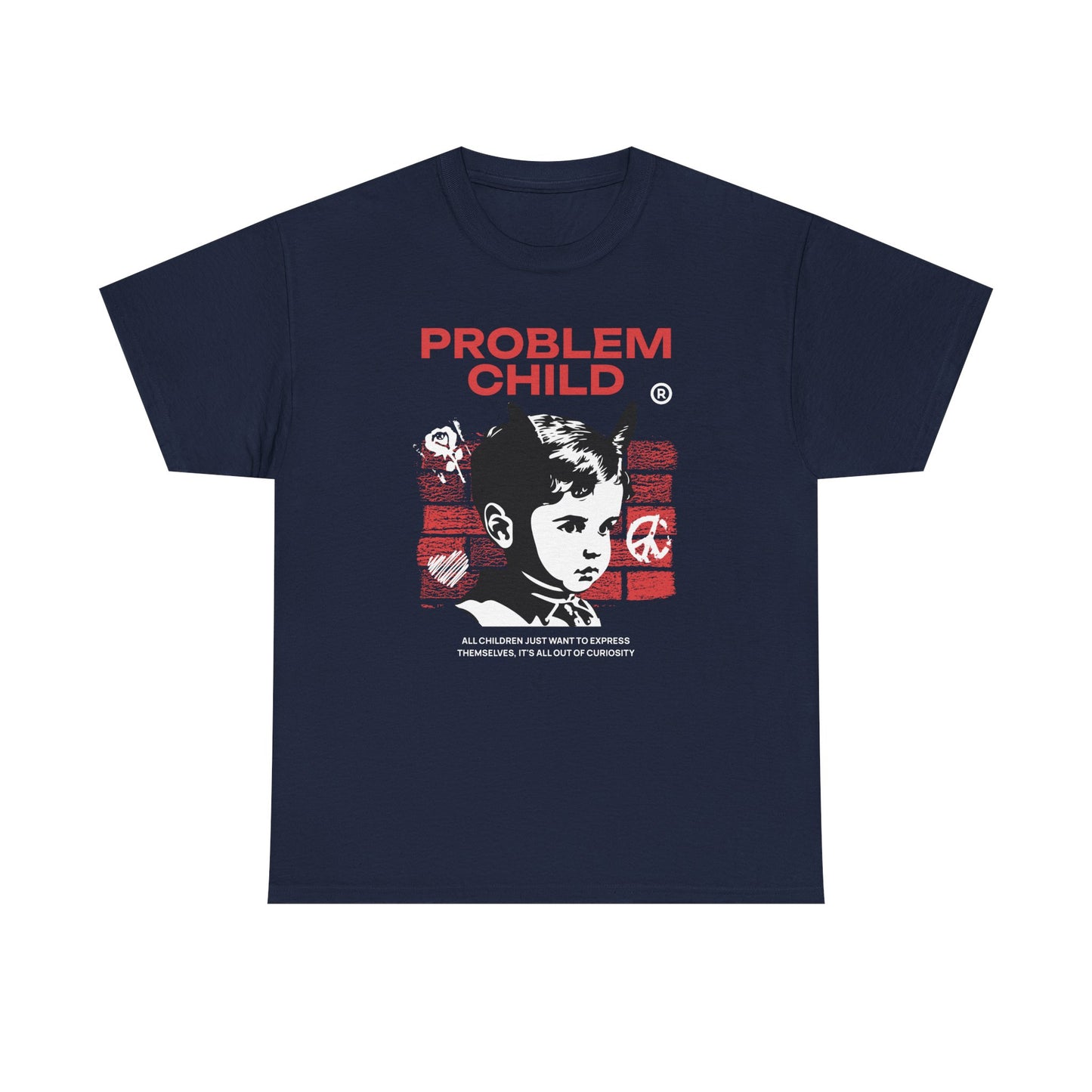 Problem Child, Unisex Heavy Cotton Tee