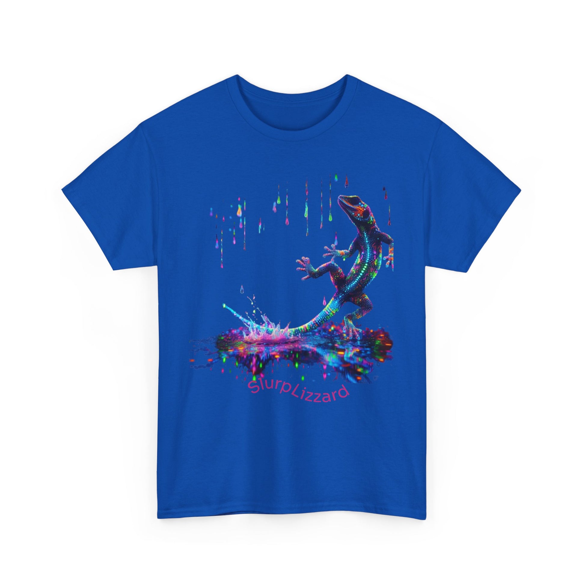 Slurp Lizzard, Unisex Heavy Cotton Tee - Psychonaut Swag