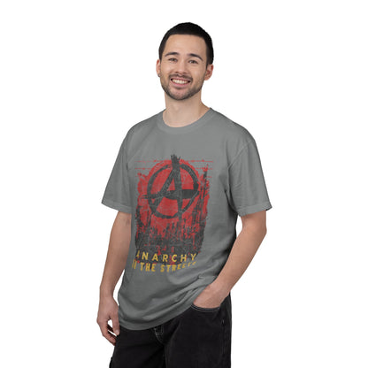Anarchy in the Streets, Unisex Garment-Dyed T-shirt