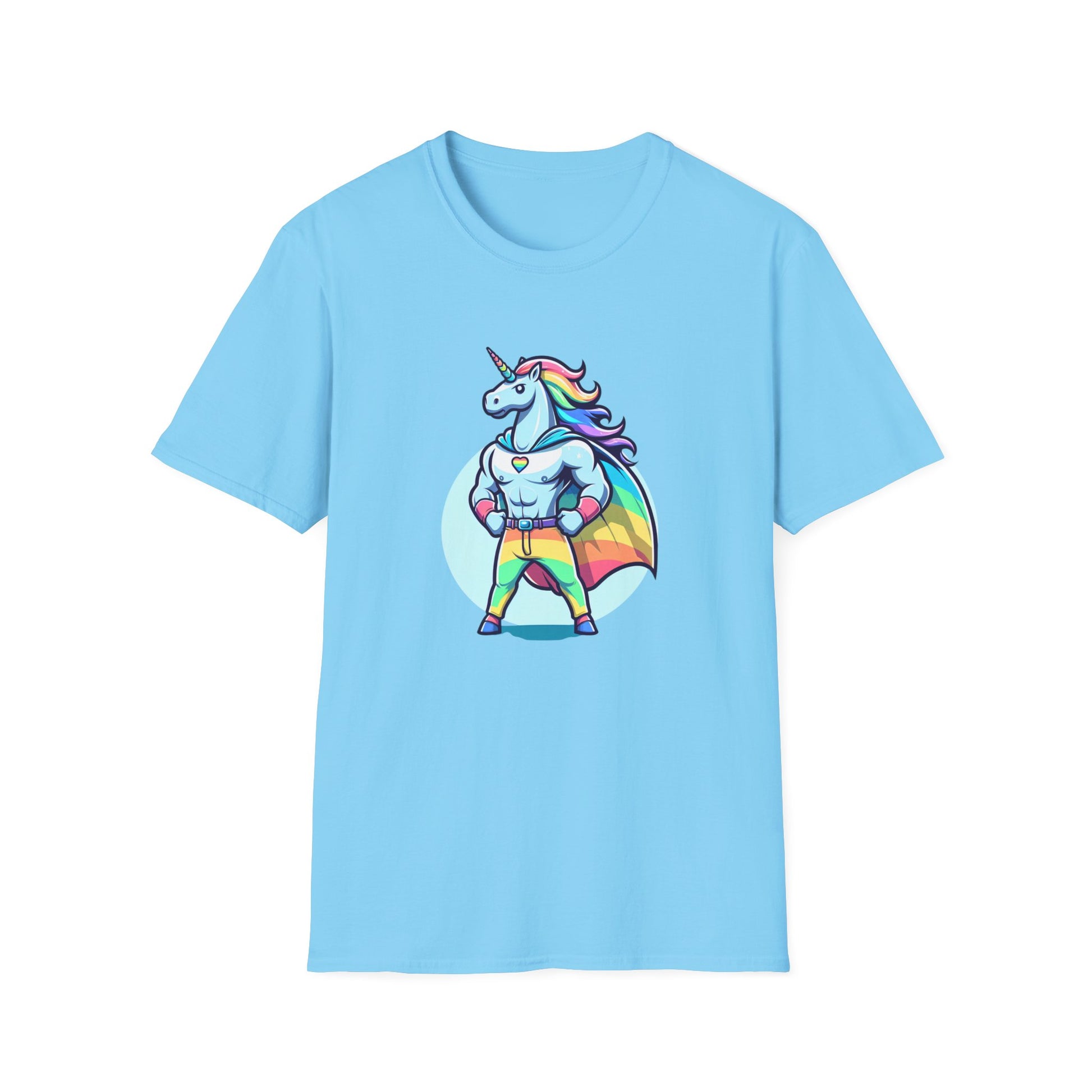 Dad Unicorn Superhero T-Shirt - Psychonaut Swag