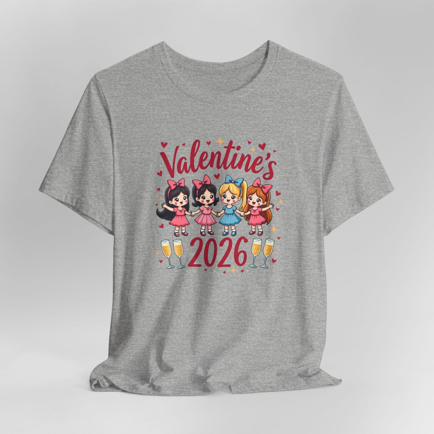 Valentine's 2026 Girls Graphic Tee