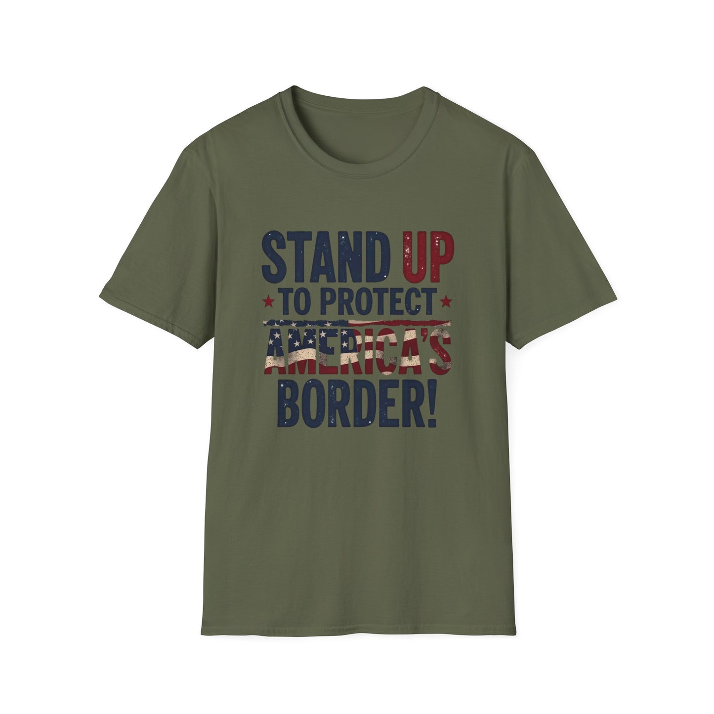 Stand Up to Protect America’s Border T-Shirt