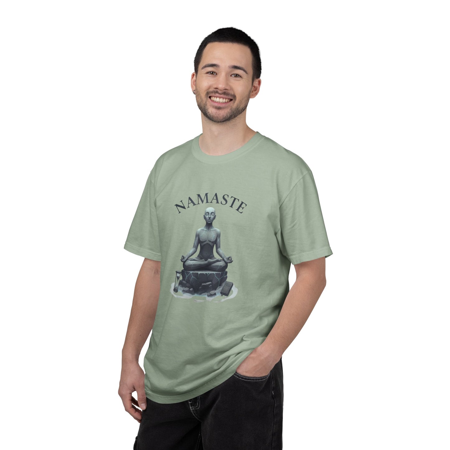 Namaste Yoga T-Shirt — Meditation Buddha Graphic Tee