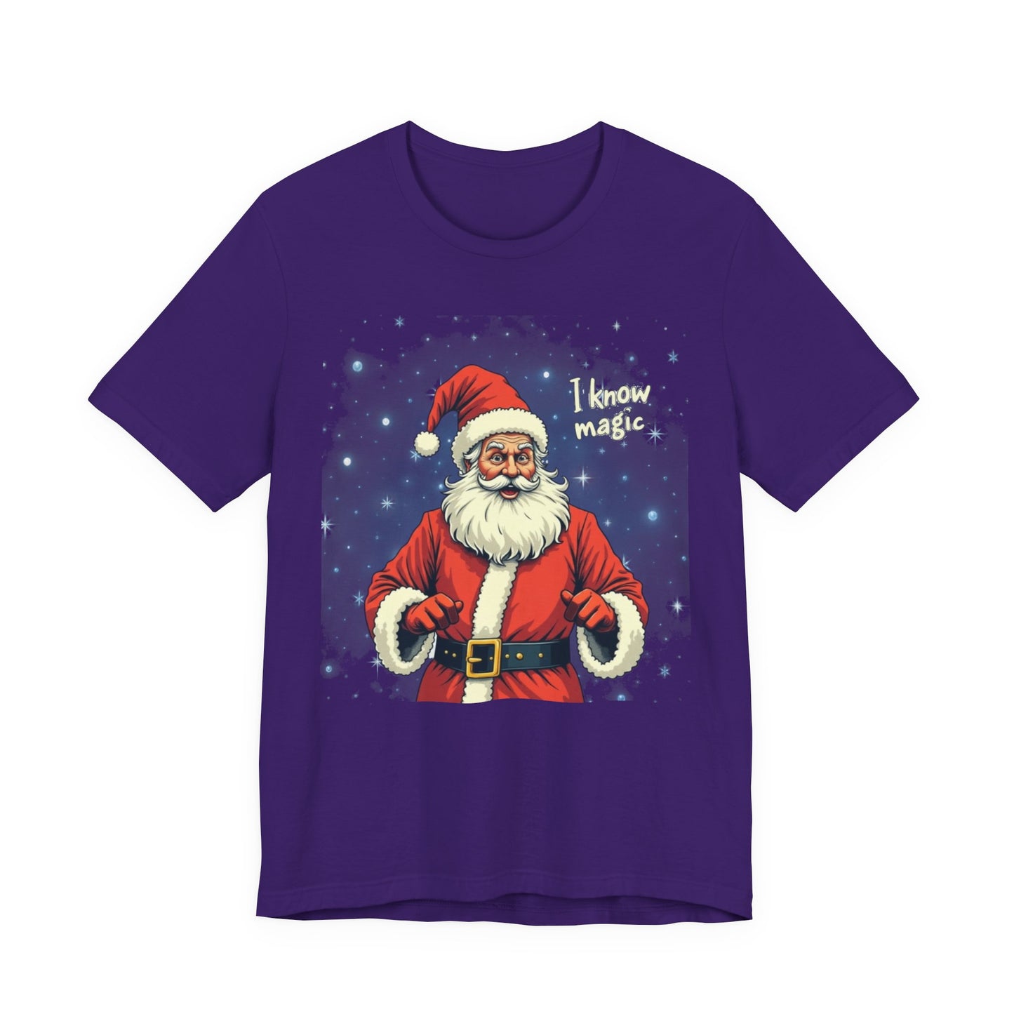 Santa Wizard Christmas Tee