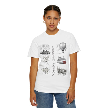 Derby Season T-Shirt — Horse Racing & Balloon Glow Festival Tee