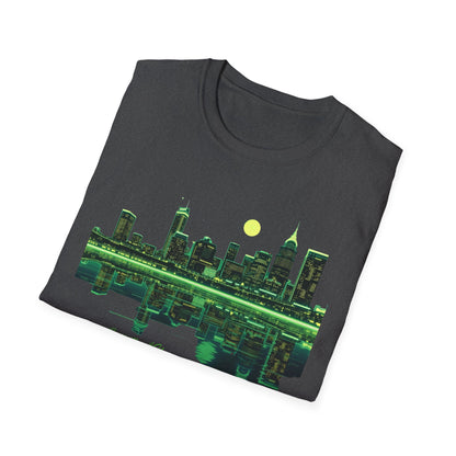 Louisville Night Scape, Unisex Softstyle T-Shirt