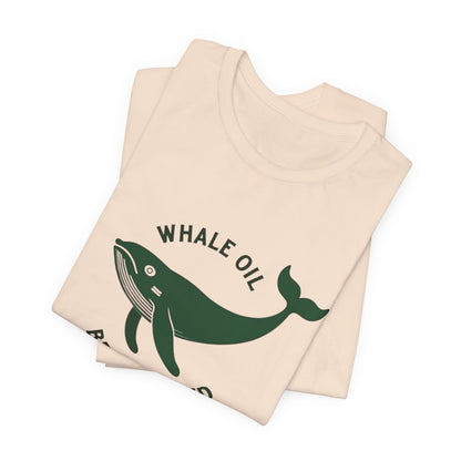 Whale Oil Beef Hooked, Unisex Jersey Short Sleeve Tee