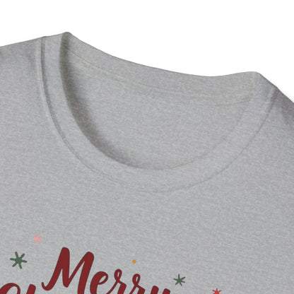 Merry Christmas Chicken Tee — Festive Rooster Holiday T-Shirt