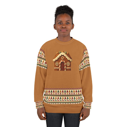 Iconic Gingerbread Home Christmas Sweatshirt
