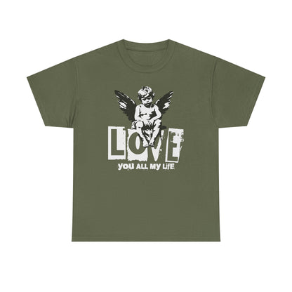 Cupid Love, Unisex Heavy Cotton Tee
