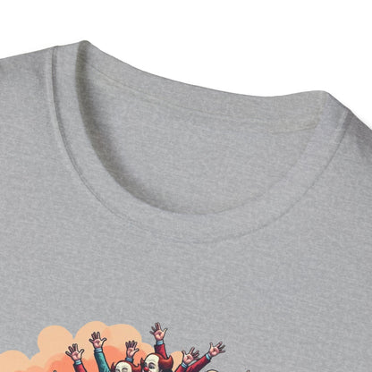 Clown Car, Cartoon Bus 'DNC' Graphic Tee | Political Satire Casual Top