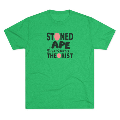 Stoned Ape Hypothesis Tee — Funny Evolution Science T-Shirt