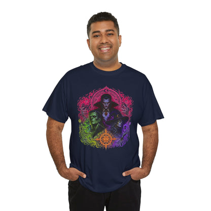 Mystic Vampire Trio T-Shirt — Gothic Horror Art Tee
