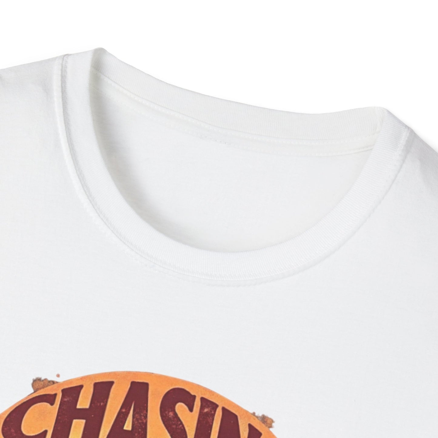 Chasing Pussycat Unisex Softstyle T-Shirt, Fun Cat Lovers Tee, Gift for Animal Enthusiasts, Quirky Casual Wear, Perfect for Festivals [...] - Psychonaut Swag