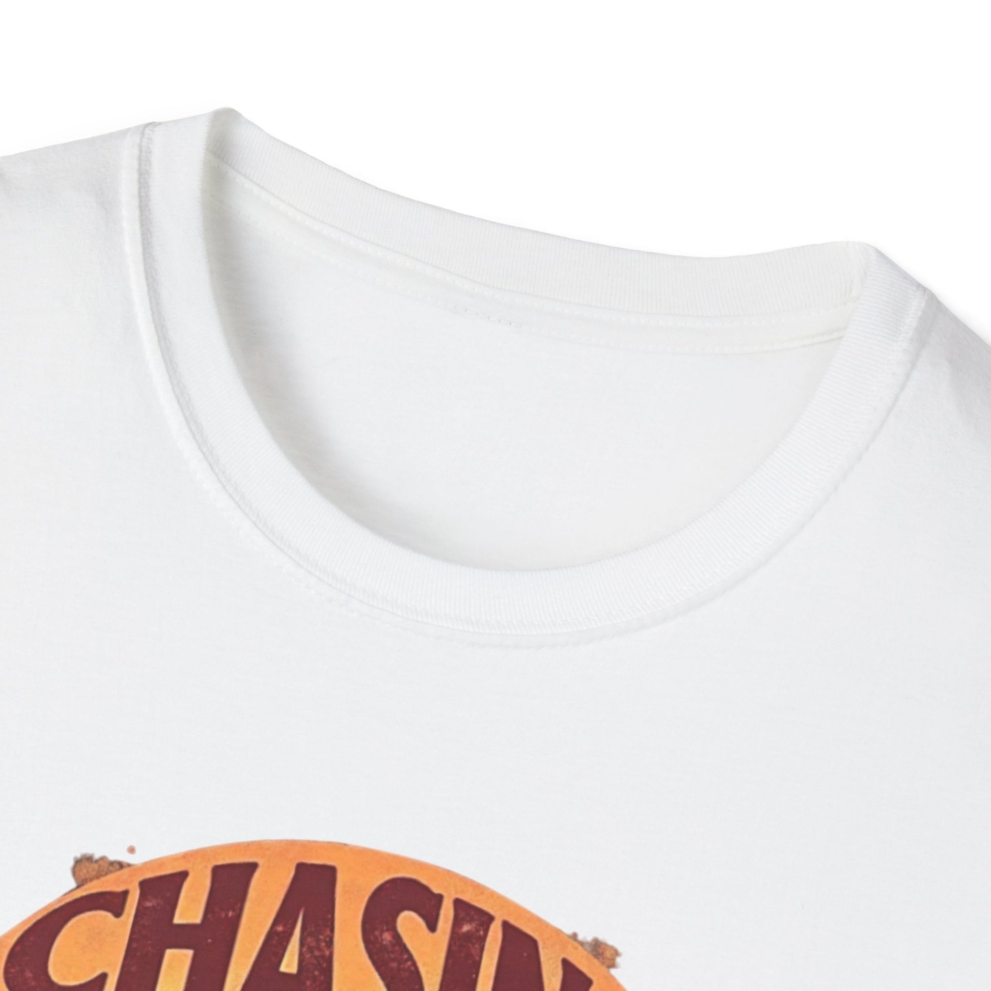 Chasing Pussycat Unisex Softstyle T-Shirt, Fun Cat Lovers Tee, Gift for Animal Enthusiasts, Quirky Casual Wear, Perfect for Festivals [...] - Psychonaut Swag