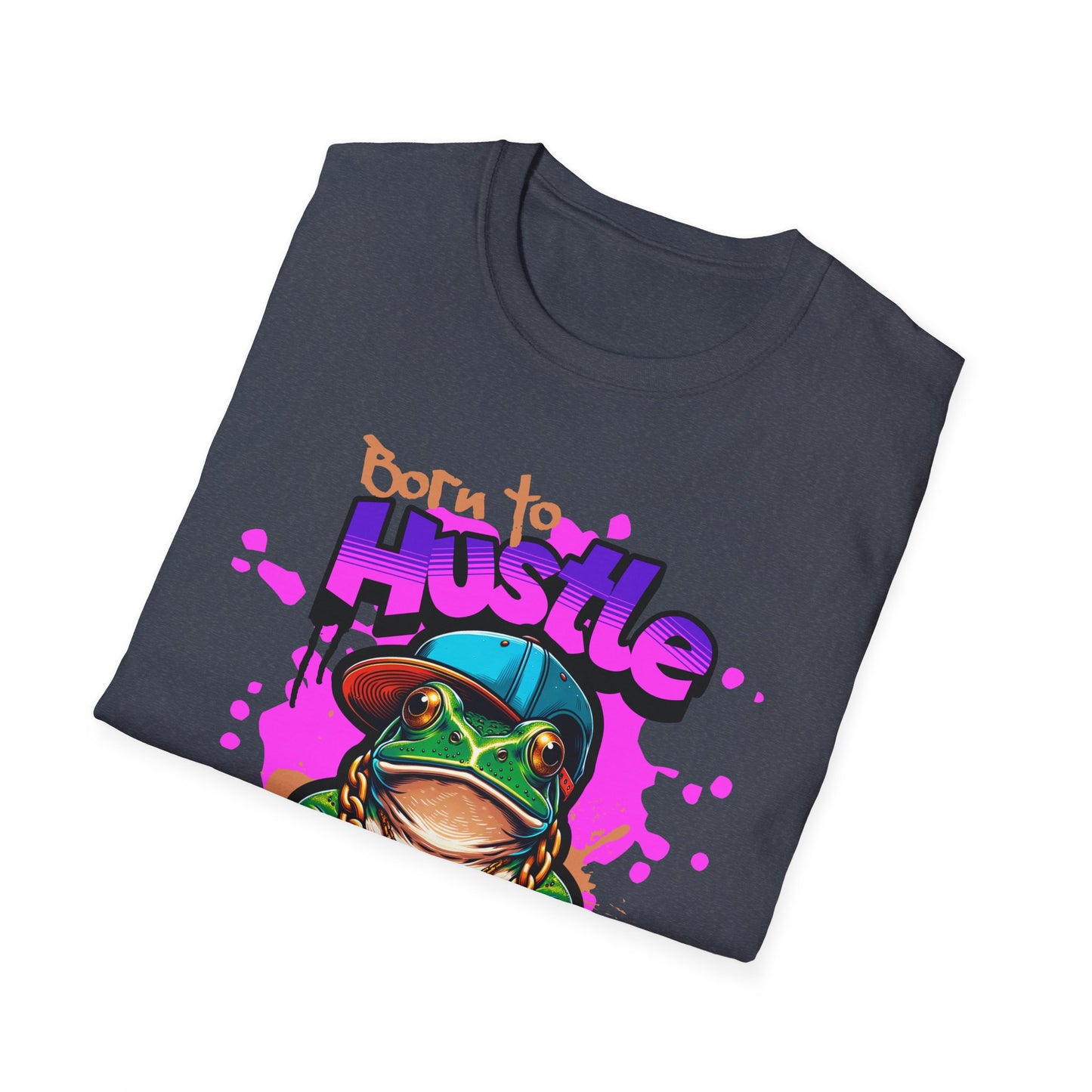 Hustle Frog, Unisex Softstyle T-Shirt