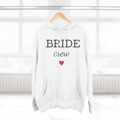 Bride Crew, Three-Panel Fleece Hoodie - Psychonaut Swag