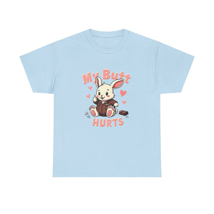 My Butt Hurts Bunny T-Shirt — Cute Kawaii Bunny Graphic Tee