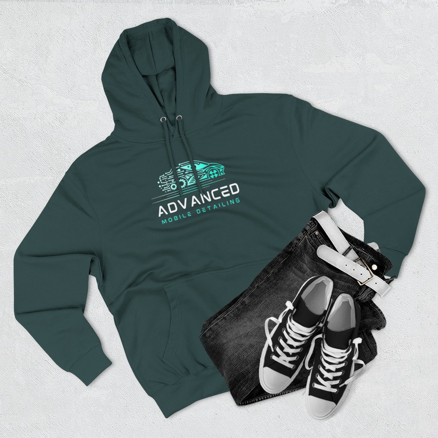Advanced Mobile, Fleece Hoodie - Cozy, Casual Sweatshirt for Comfort Lovers, Perfect Gift for Holidays, Everyday Wear, Outdoor Activities, [...]