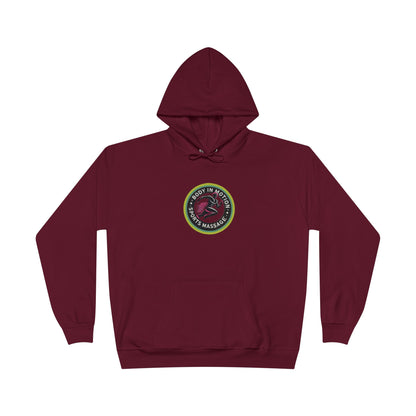 Sports Massage, Logo Hoodie — 'Run Fast' Athletic Pullover
