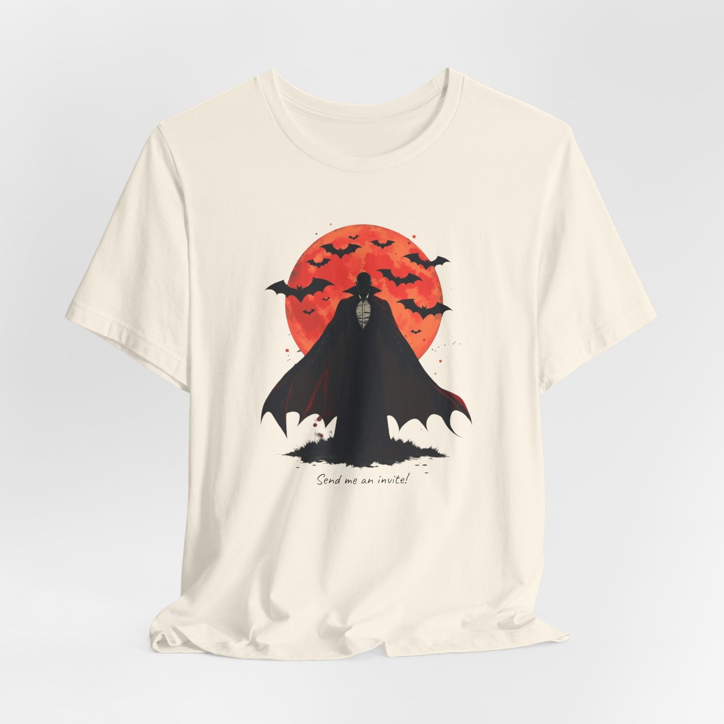 Dracula Tee — Never invite inside - graphic T-Shirt