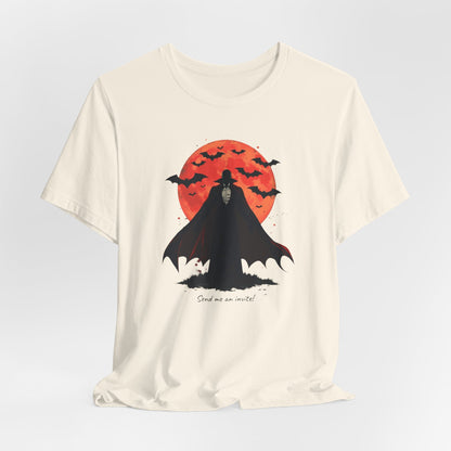 Dracula Tee — Never invite inside - graphic T-Shirt