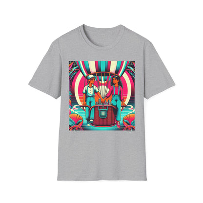 Hold On, Unisex Softstyle T-Shirt - Psychonaut Swag
