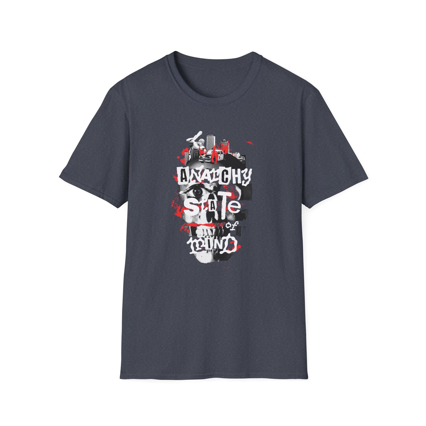 Anarchy State of Mind T-Shirt — "Take Over the Fake Media" Graphic Tee