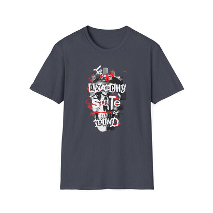 Anarchy State of Mind T-Shirt — "Take Over the Fake Media" Graphic Tee