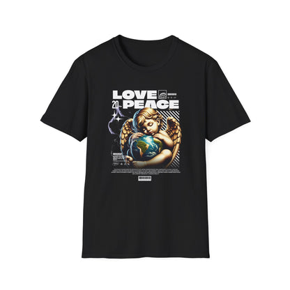 Love and Peace, Unisex Softstyle T-Shirt