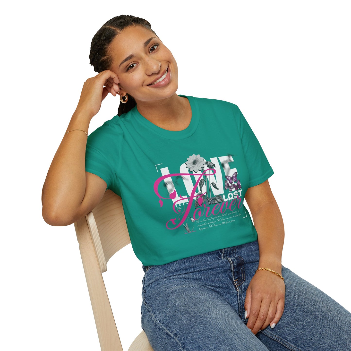 Love Lost Forever Tee — 'Love lost forever in expression' Graphic T-Shirt
