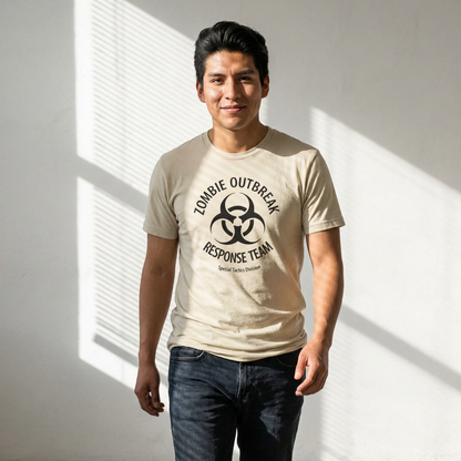 Zombie Outbreak Response Team T-Shirt — Biohazard Graphic Tee