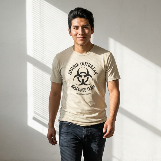 Zombie Outbreak Response Team T-Shirt — Biohazard Graphic Tee