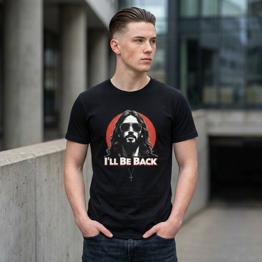 Jesus to return, 80’s retro Rocker T-Shirt, Casual Wear, Movie Quote Shirt, Gift for Fans, Unisex Top