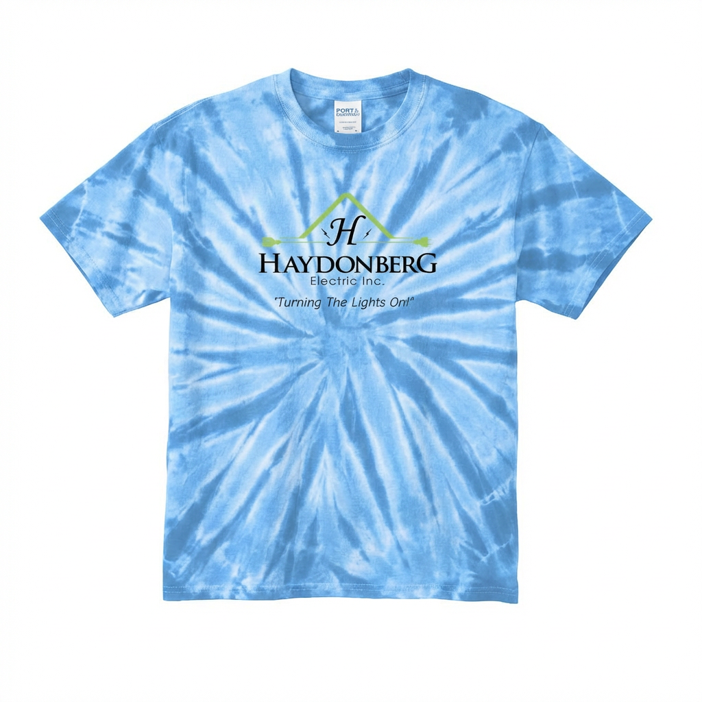 Haydonberg Turning The Lights On, Men's Tie-Dye Tee