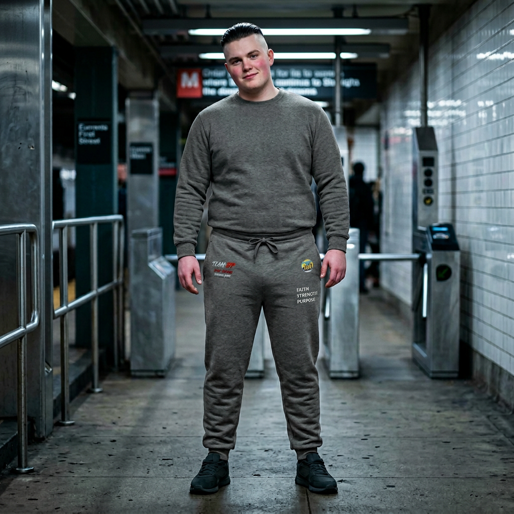 MMA Walk-Out Joggers — 'Nick Feeler Signature Series' Embroidered Fleece Jogger