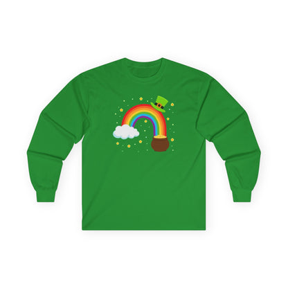One Lucky Teacher Long Sleeve Tee — St. Patrick’s Day Shamrock Teacher Shirt