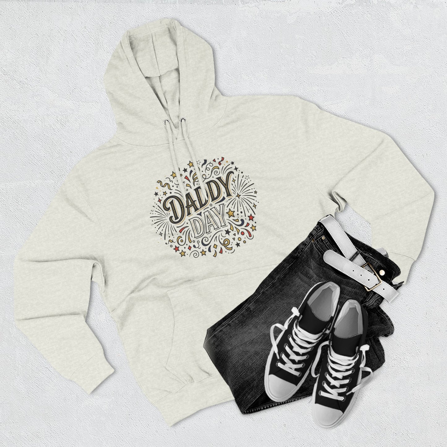 Daddy Day Celebration Hoodie — Father’s Day Graphic Pullover