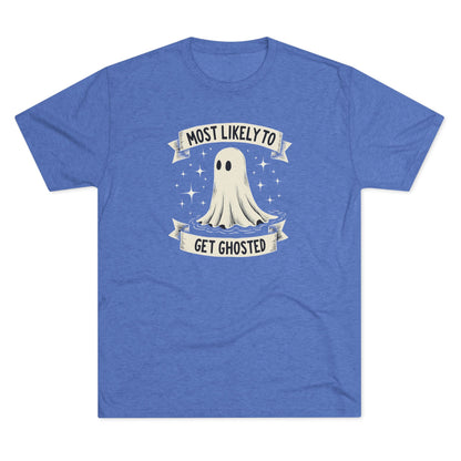 Most Likely To Get Ghosted T-Shirt — Cute Retro Ghost Halloween Tee