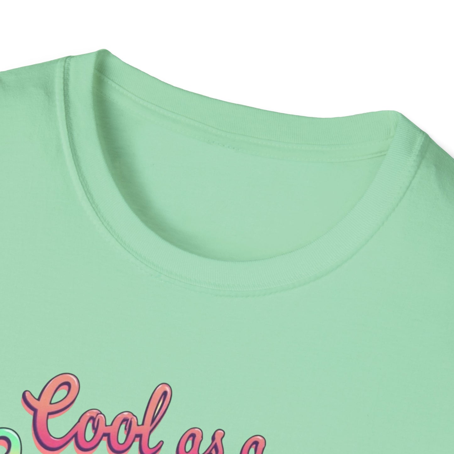 Cool as a Cucumber Unisex T-Shirt | Funny Summer Tee, Gift for Pool Parties, Relaxation Shirt, Fresh Summer Vibes, Chill Apparel, [...] - Psychonaut Swag
