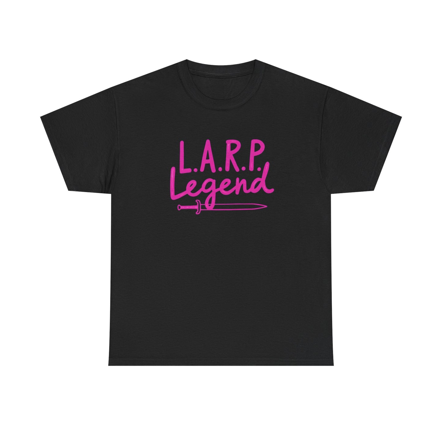 LARP Legend T‑Shirt — Retro Neon Roleplay Tee