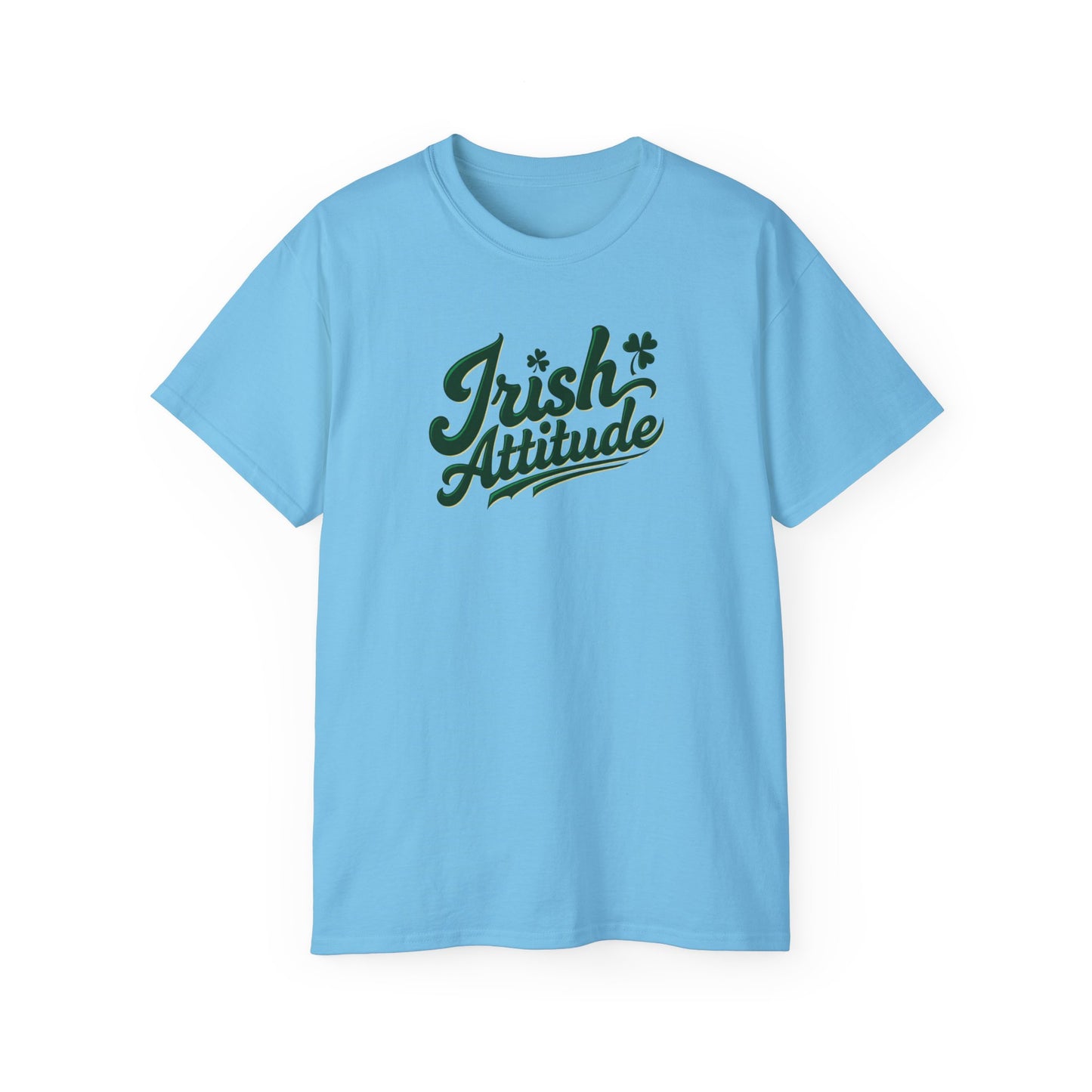 Irish Attitude T-Shirt — St. Patrick’s Day Green Script Tee