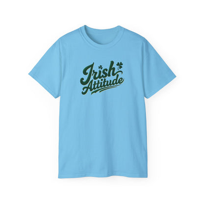 Irish Attitude T-Shirt — St. Patrick’s Day Green Script Tee