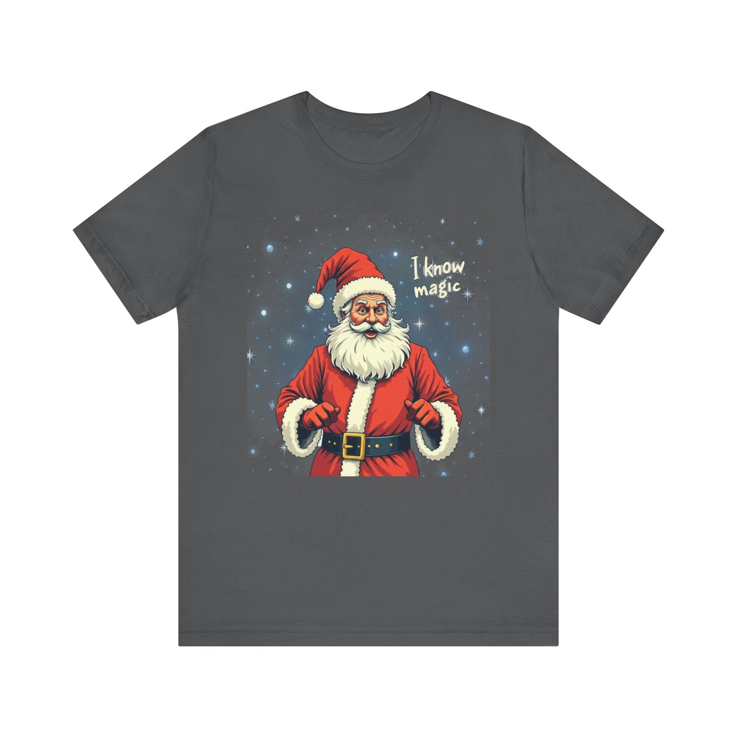 Santa Wizard Christmas Tee