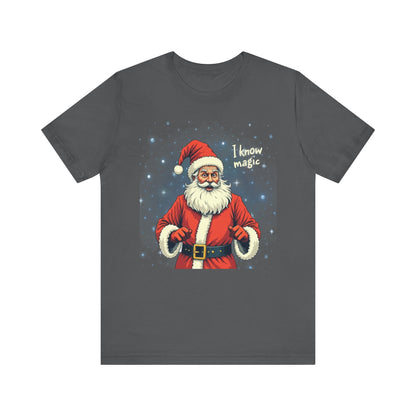 Santa Wizard Christmas Tee