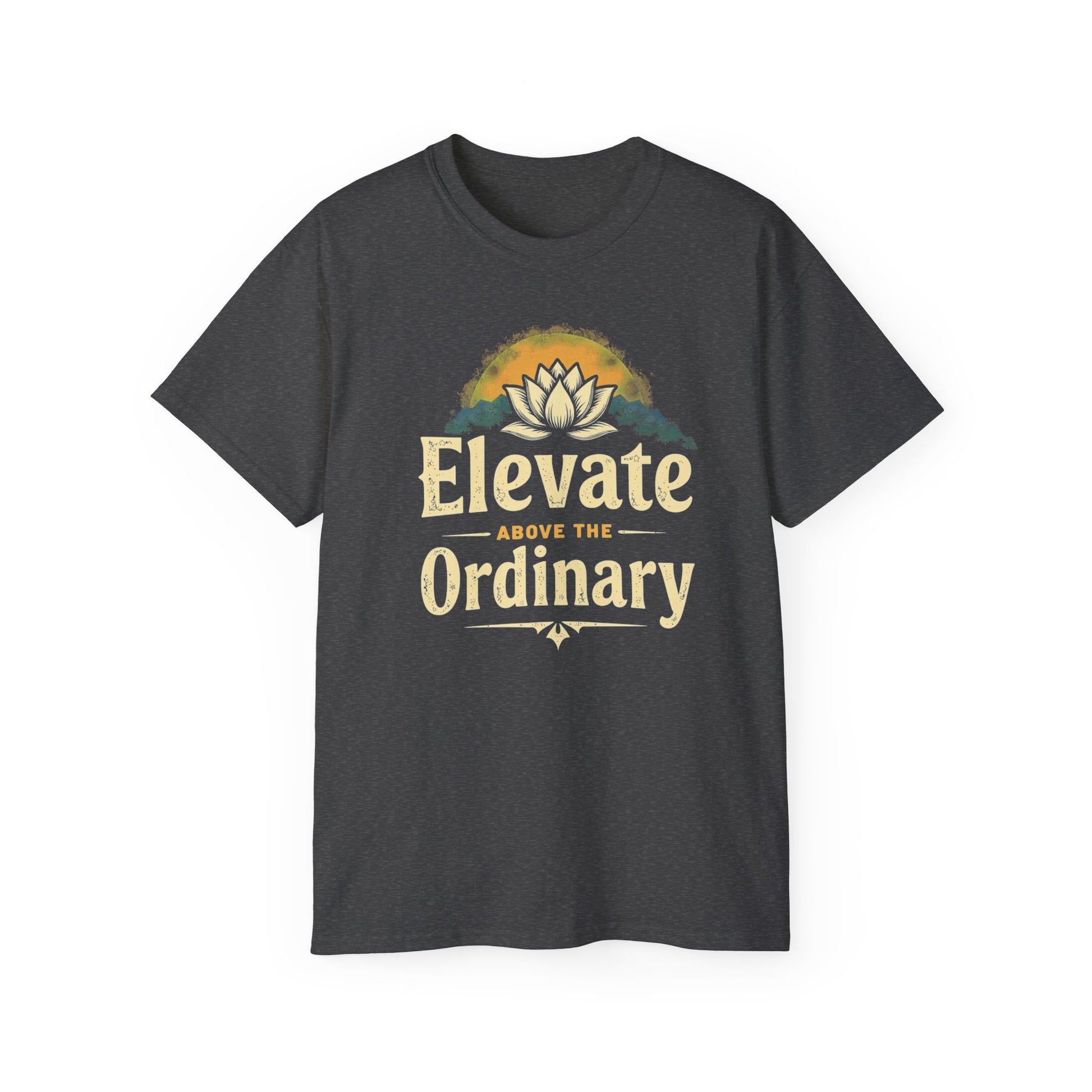 Inspirational Unisex Ultra Cotton Tee - 'Elevate Above the Ordinary' - Psychonaut Swag