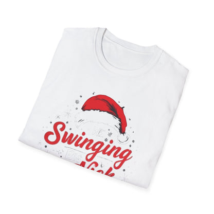 Christmas T-Shirt — "WeSwinging Big Nick Energy" Holiday Graphic Tee