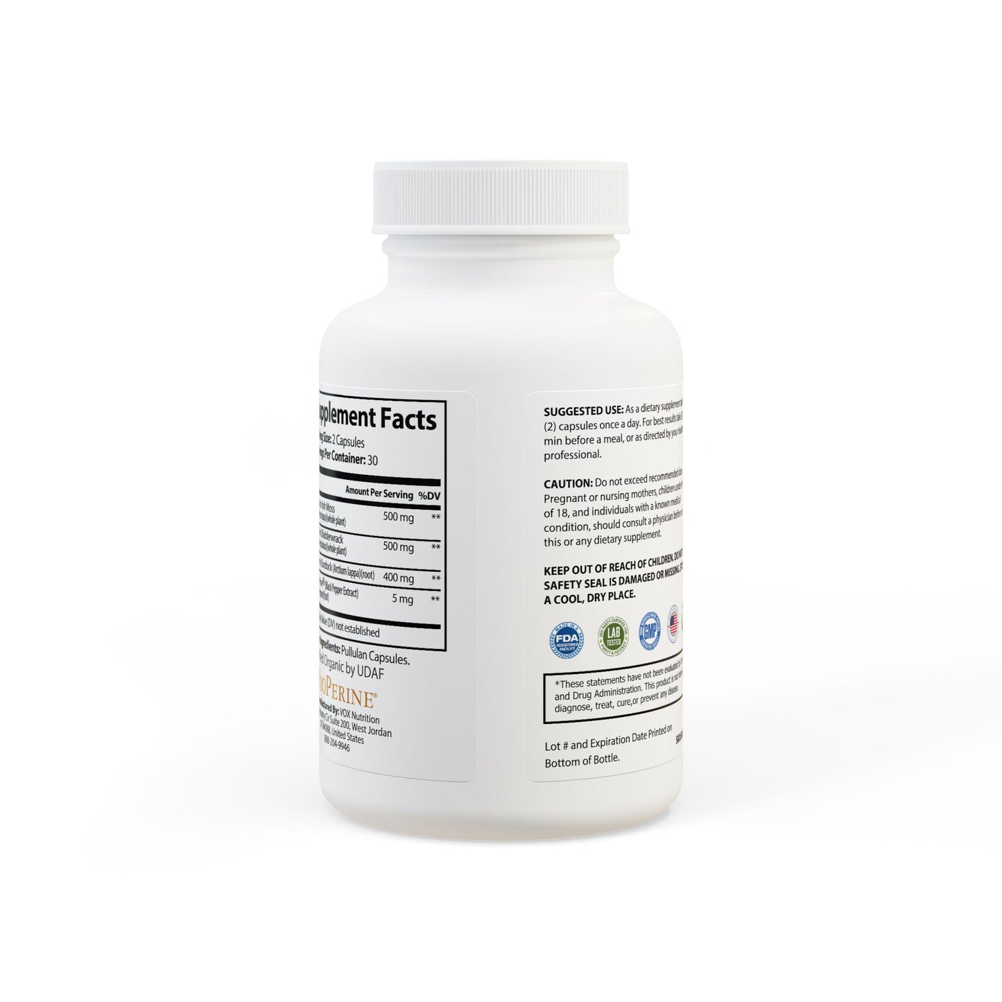 Sea Moss Capsules – Immune, Thyroid & Energy Support (60 ct)