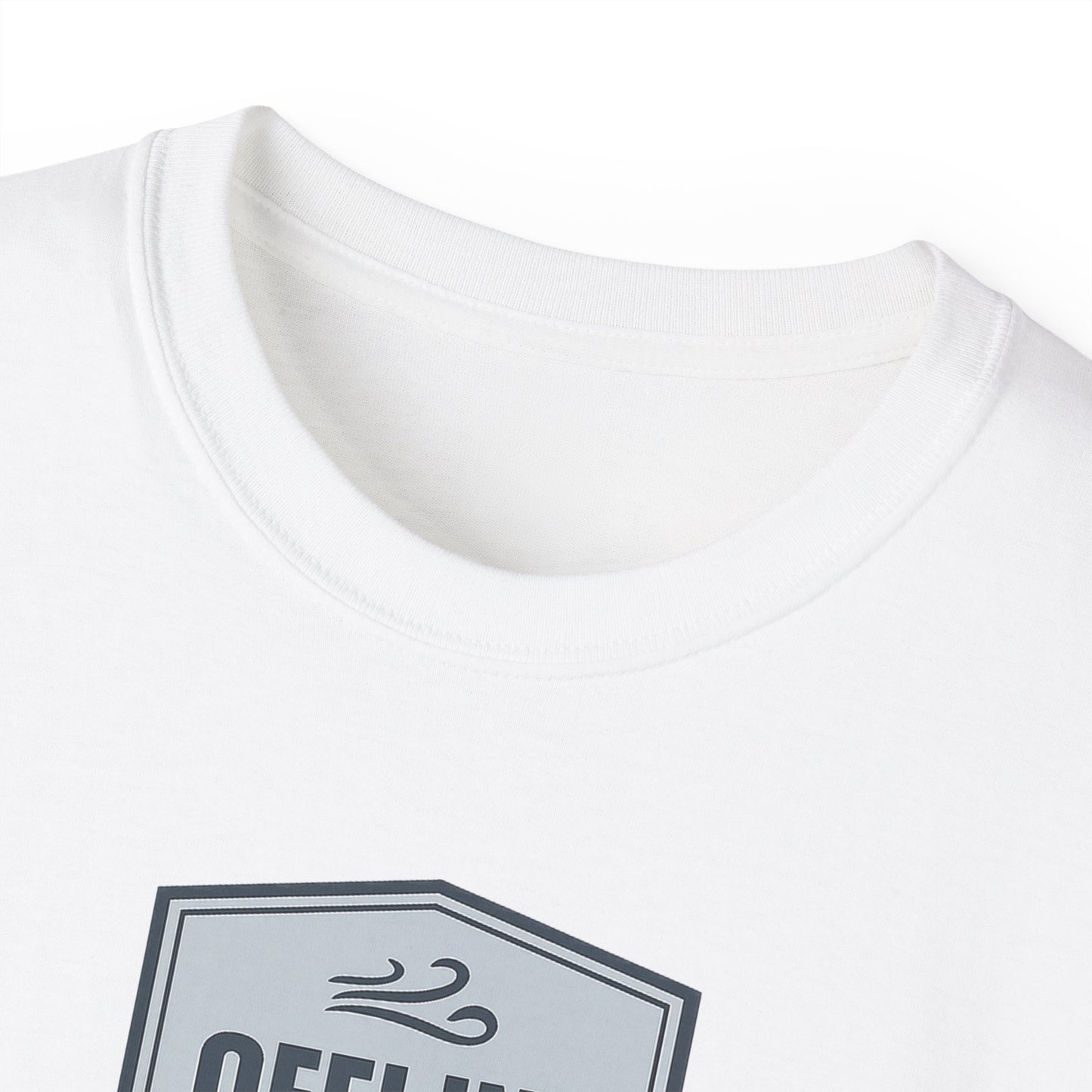 Offline Club Cotton Tee — Vintage Badge Graphic T-shirt